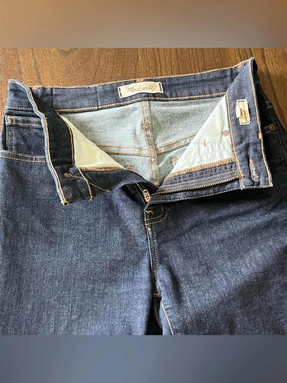 Madewell Indigo Blue “Curvy High-Rise Skinny”Jeans - 27 - Picture 6 of 6